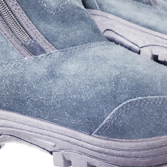 SOREL WATERFALL Black Suede Leather Winter Thinsulate Ultra Boots Women's 9 - Picture 15 of 15